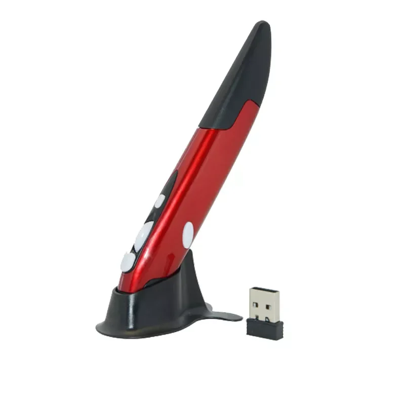 New Wireless Pen Mouse 2.4GHZ Computer Mouse USB 1600DPI Adjustable Red Mice wireless mouse For PC Laptop 2021
New Wireless Pen Mouse 2.4GHZ Computer Mouse USB 1600DPI Adjustable Red Mice wireless mouse For PC Laptop 2021