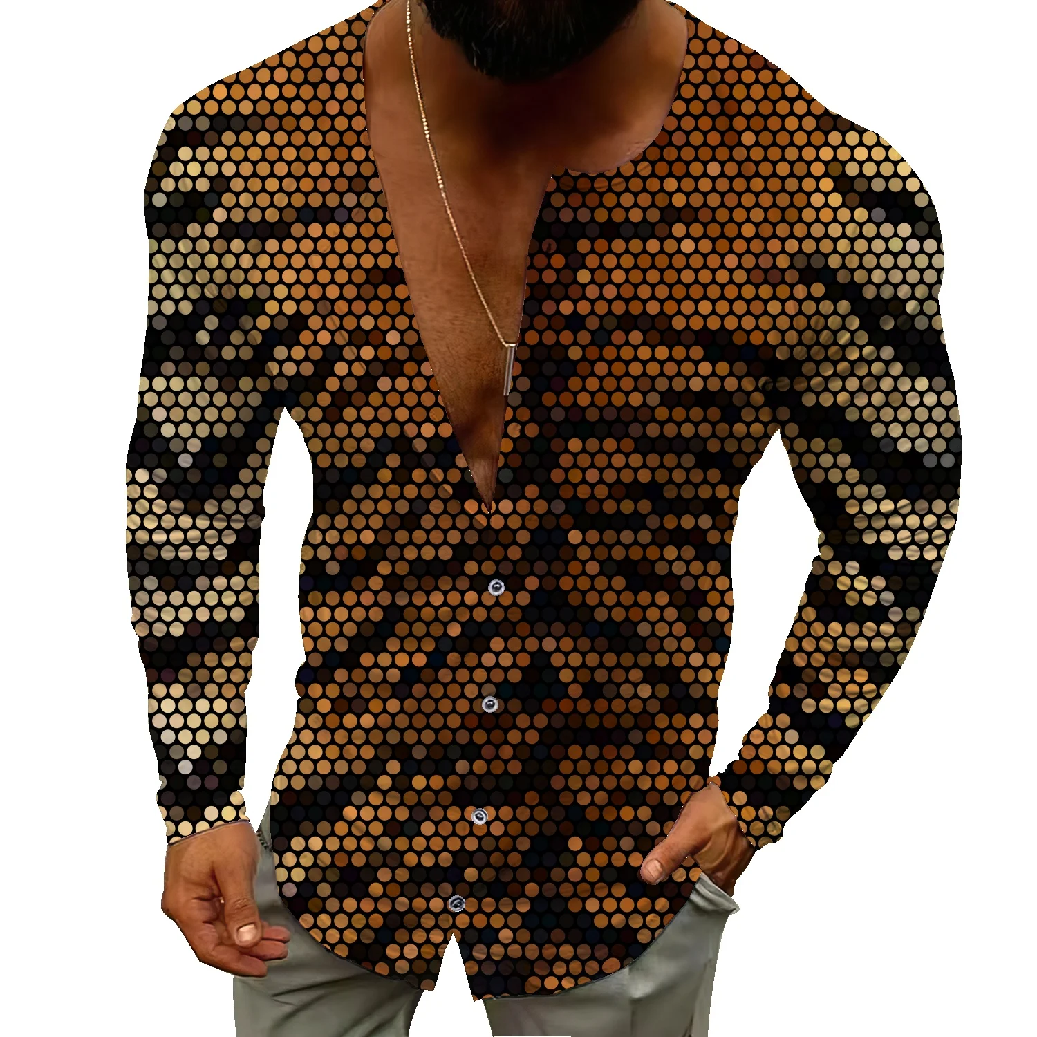 Animal Leopard Print Autumn/Winter Single Breasted Henley Collar Sweater Jacket Men's Retro Business Casual Slim Fit Cardigan
Animal Leopard Print Autumn/Winter Single Breasted Henley Collar Sweater Jacket Men's Retro Business Casual Slim Fit Cardigan