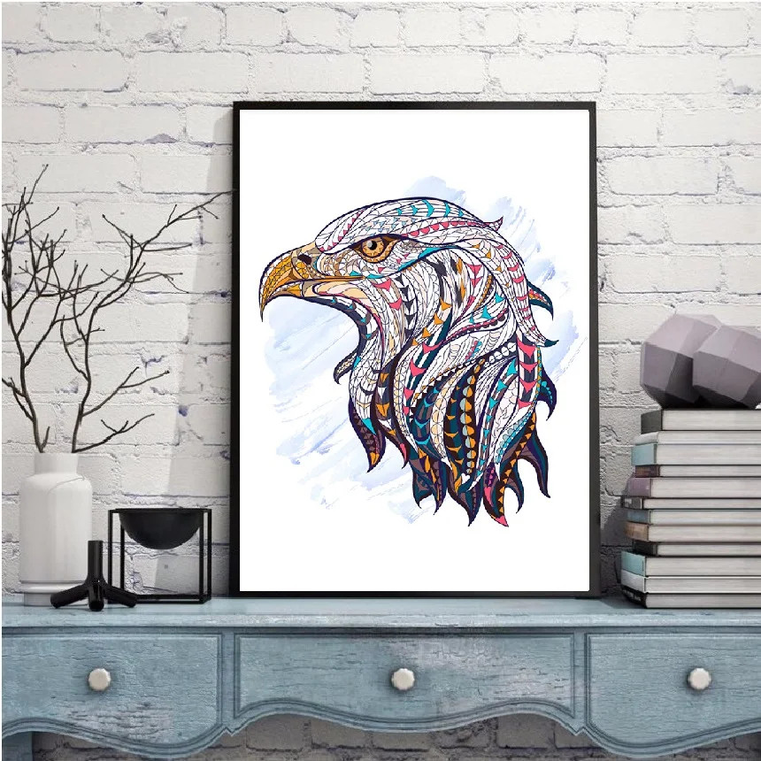 Angel's Art Unframed Modern Ancient African National Totem Animals Eagle Head HD Print Wall Decor Canvas Poster
Angel's Art Unframed Modern Ancient African National Totem Animals Eagle Head HD Print Wall Decor Canvas Poster