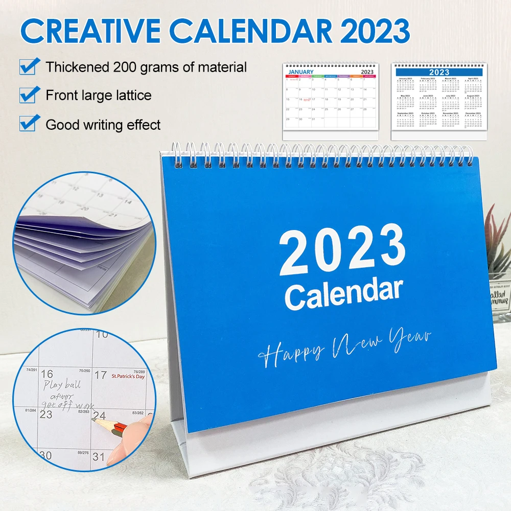 2023 Desktop Calendar Exquisite Workmanship Calendar Organizer Office Supplies Daily Schedule Novel Standing Flip Desk Calendar
2023 Desktop Calendar Exquisite Workmanship Calendar Organizer Office Supplies Daily Schedule Novel Standing Flip Desk Calendar