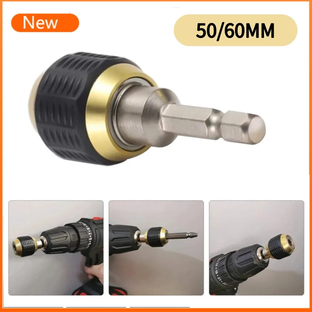 1/4'' Hexagonal Shank Quick Coupling 50mm Quick-change Adapters for Electric Drills Convertor Power Tool Accessories
1/4'' Hexagonal Shank Quick Coupling 50mm Quick-change Adapters for Electric Drills Convertor Power Tool Accessories