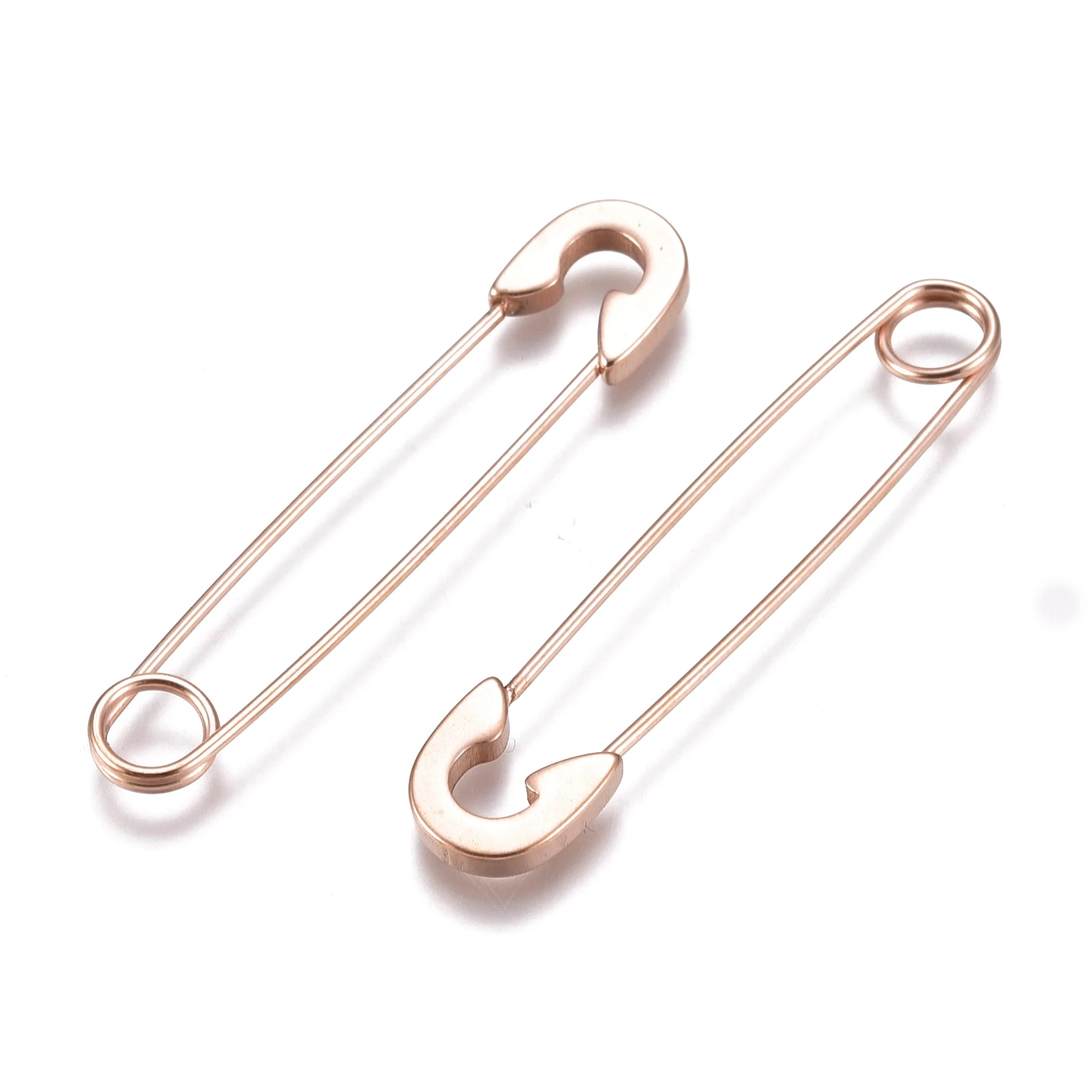 Kissitty Rose Gold Safety Pin Shape Earring For Women Stainless Steel Dangle Earrings Jewelry Finding Gift
Kissitty Rose Gold Safety Pin Shape Earring For Women Stainless Steel Dangle Earrings Jewelry Finding Gift