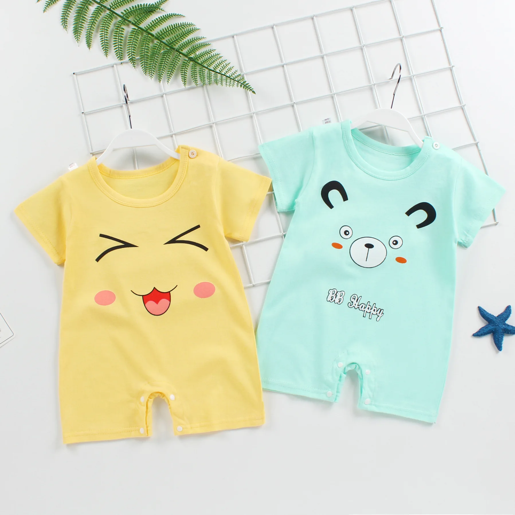 New Promotion 100% Cotton Summer Onesies Baby Sleepsuits Rompers Jumpsuits Newborn Toddler Sleepers Cute Cartoon Ropas De Bebe 
New Promotion 100% Cotton Summer Onesies Baby Sleepsuits Rompers Jumpsuits Newborn Toddler Sleepers Cute Cartoon Ropas De Bebe