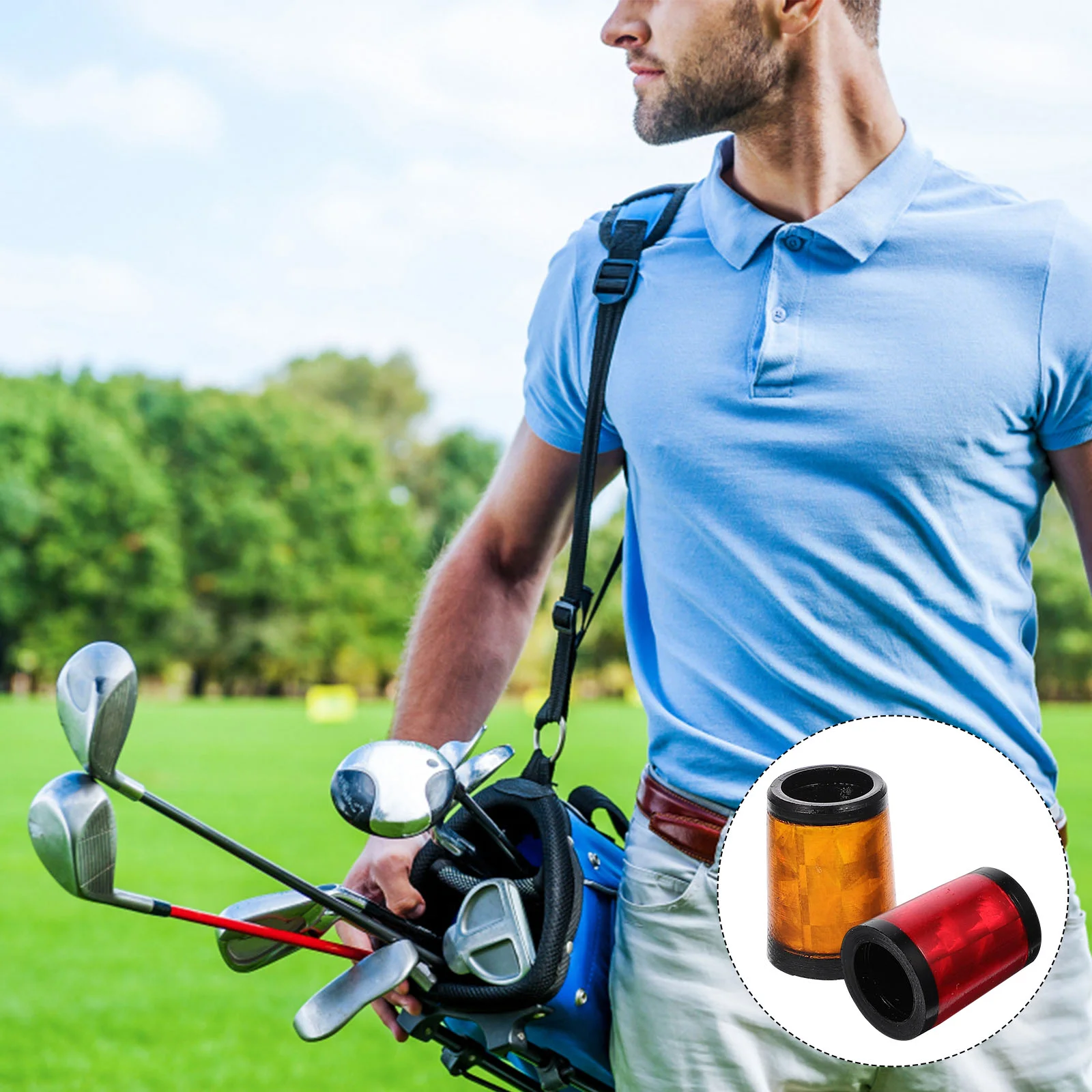Ferrules Cue Clubsleeves Practical Wear Resistant Golfing Clubs Protectors Supplies Cover
Ferrules Cue Clubsleeves Practical Wear Resistant Golfing Clubs Protectors Supplies Cover