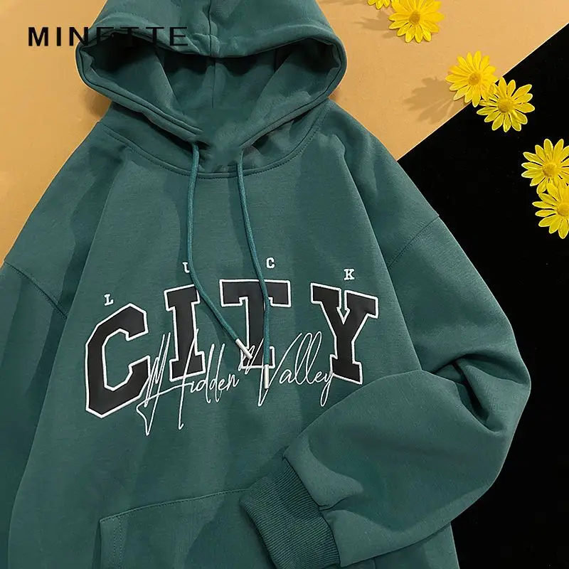 American Retro Letter Streetwear Hoodies Green Thick Plush Warm Winter Clothes 3XL Oversized Sweatshirt Women Hip Hop Harajuku
American Retro Letter Streetwear Hoodies Green Thick Plush Warm Winter Clothes 3XL Oversized Sweatshirt Women Hip Hop Harajuku