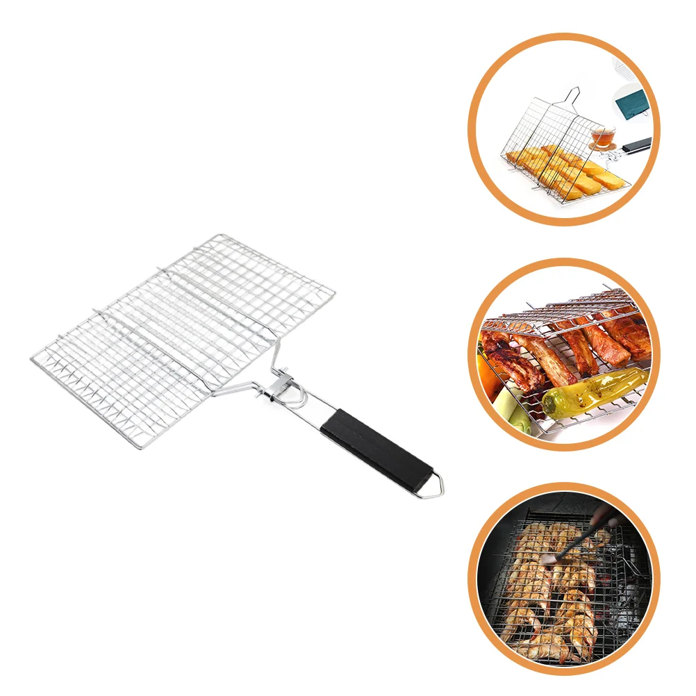 Practical Grilled Holder Portable Grilled Basket BBQ Grilling Basket detachable grill rack for Picnic Barbecue Outdoor
Practical Grilled Holder Portable Grilled Basket BBQ Grilling Basket detachable grill rack for Picnic Barbecue Outdoor