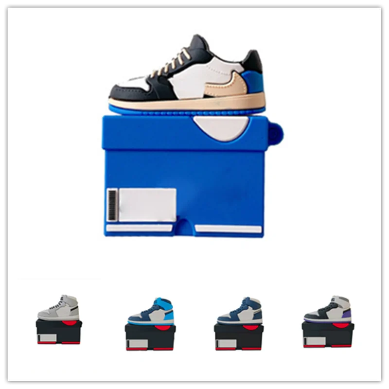 3D Sneakers Sneaker Shoes Cartoon Earphone Sports Shoe Cases for Apple Airpods 1 2 3 Pro Silicone Soft Cover Cases for Air pods
3D Sneakers Sneaker Shoes Cartoon Earphone Sports Shoe Cases for Apple Airpods 1 2 3 Pro Silicone Soft Cover Cases for Air pods