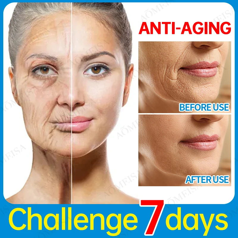 Effective Anti-Ageing And Anti-Wrinkle Facial Serum To Remove Facial Wrinkles Fine Lines Around The Eyes Crow's Feet Neck Wrinkl
Effective Anti-Ageing And Anti-Wrinkle Facial Serum To Remove Facial Wrinkles Fine Lines Around The Eyes Crow's Feet Neck Wrinkl