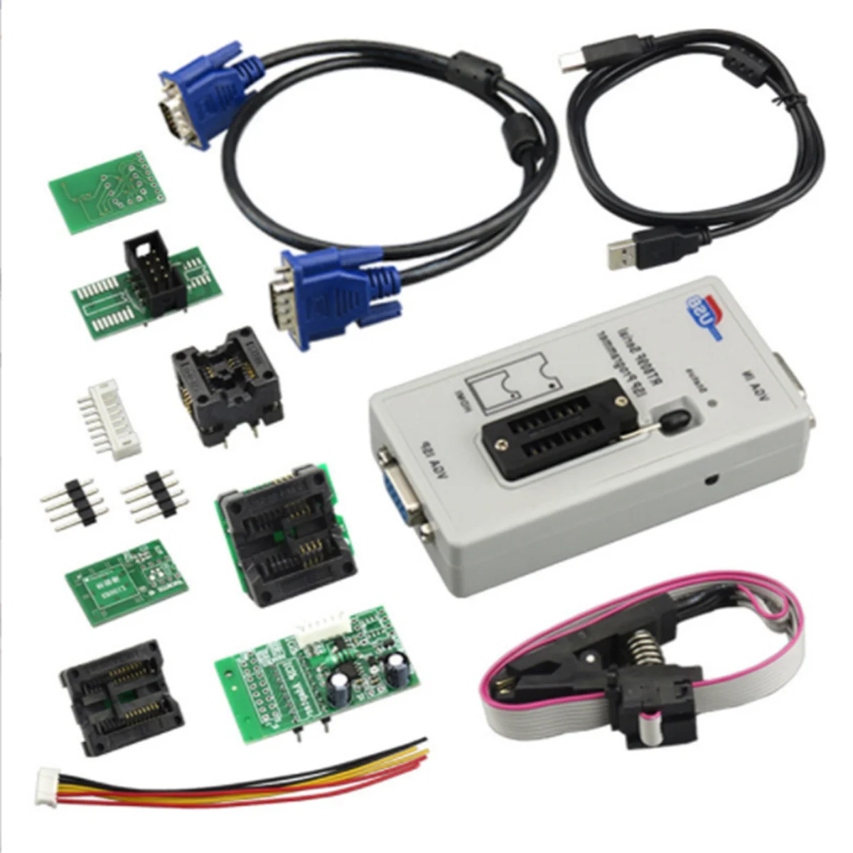Programmer High-Speed ISP USB Programmer Kit BIOS Burner Intelligent Read-Write Adapter Programmer
Programmer High-Speed ISP USB Programmer Kit BIOS Burner Intelligent Read-Write Adapter Programmer