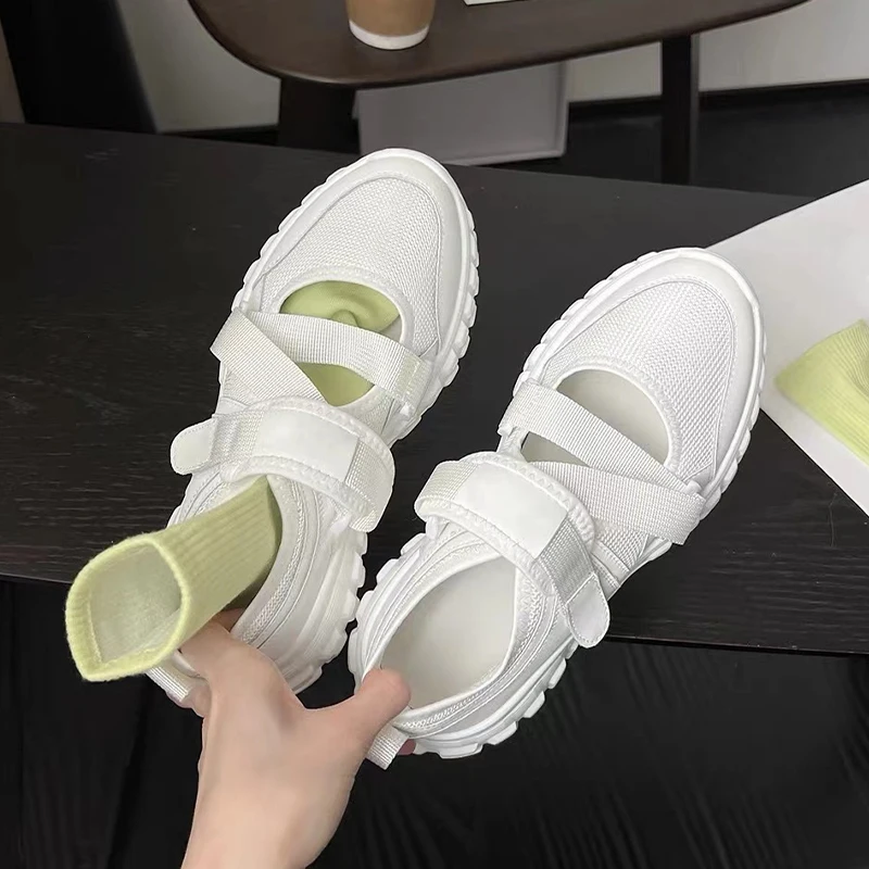 Fashion Platform Flats Mesh Sports Women Shoes Sandals Spring Autumn New 2022 Casual Sneakers Walking Running Dress Mujer Shoes
Fashion Platform Flats Mesh Sports Women Shoes Sandals Spring Autumn New 2022 Casual Sneakers Walking Running Dress Mujer Shoes
