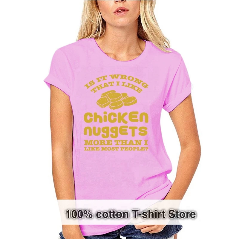 

Мужская футболка, это не то, что мне нравятся куриные Nuggets больше, чем мне нравится МОП, крутая футболка с принтом, футболки, Топ
