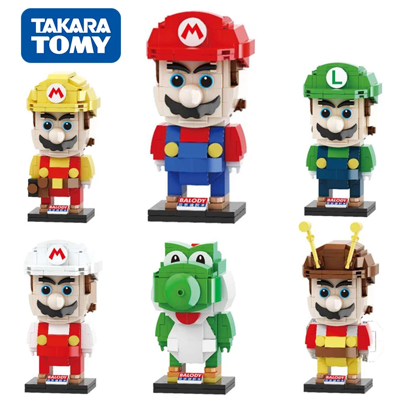 4Styles Super Mario Bros Building Blocks Model Toys Luigi Yoshi Aciton Figures Child Christmas Birthday Gifts Children Toys Kids
4Styles Super Mario Bros Building Blocks Model Toys Luigi Yoshi Aciton Figures Child Christmas Birthday Gifts Children Toys Kids