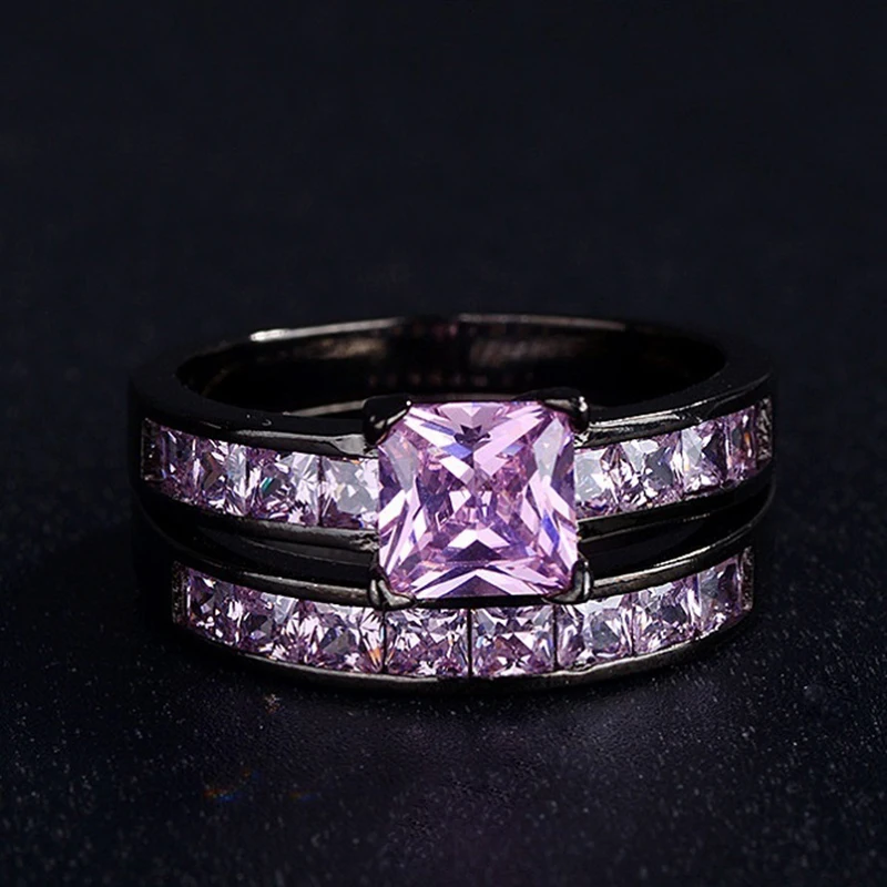 Carofeez 2023 Vintage Pink Rhinestones Zircon Rings Set For Women Accessorries Engagement Wedding Band Gift Fashion Women Rings
Carofeez 2023 Vintage Pink Rhinestones Zircon Rings Set For Women Accessorries Engagement Wedding Band Gift Fashion Women Rings