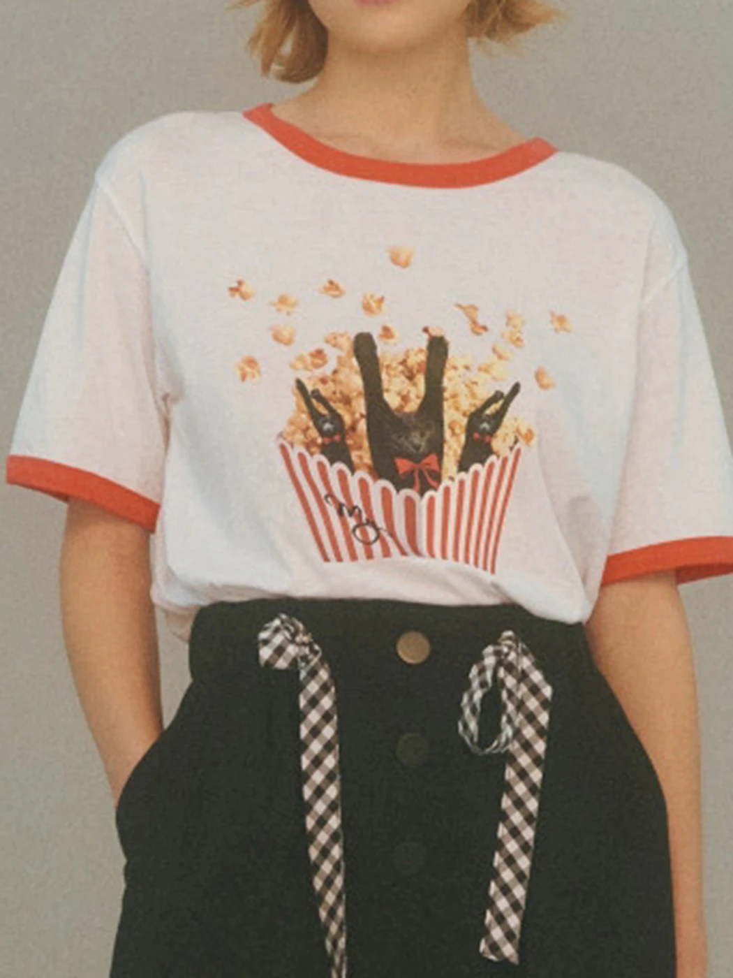 2022 Summer Women's Tee Top Chic Print Round Neck Short Sleeve Cotton Casual T Shirt Streetwear Sweet T Shirts Tops Female
2022 Summer Women's Tee Top Chic Print Round Neck Short Sleeve Cotton Casual T Shirt Streetwear Sweet T Shirts Tops Female