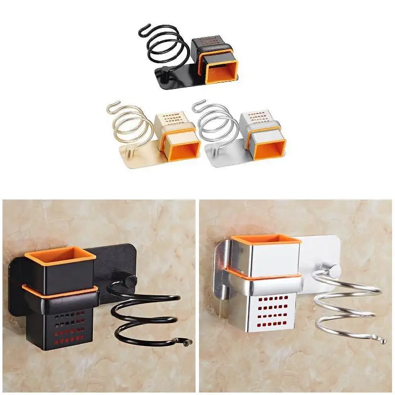 Punch-free Space Aluminum Hair Dryer Bracket Waterproof Wall-mounted Holder for Bathroom
Punch-free Space Aluminum Hair Dryer Bracket Waterproof Wall-mounted Holder for Bathroom