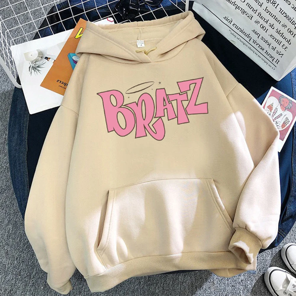 Bratz Women Hoodie Pullover Sweatshirt Autumn Cotton Hoodies Men Letter Print Oversize Winter Clothing Sweater 2024 Female Top
Bratz Women Hoodie Pullover Sweatshirt Autumn Cotton Hoodies Men Letter Print Oversize Winter Clothing Sweater 2024 Female Top