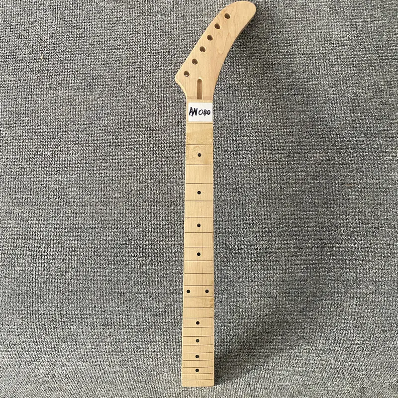 AN040 semi Finishing Electric Guitar Neck No Frets Maple with Maple Right Hand 22 Frets Banana Headstock
AN040 semi Finishing Electric Guitar Neck No Frets Maple with Maple Right Hand 22 Frets Banana Headstock