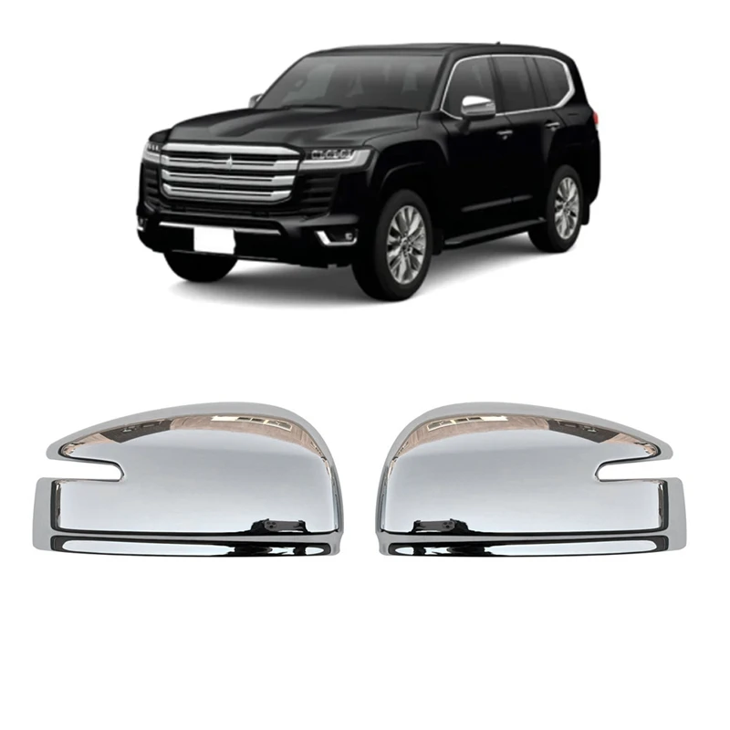 Car Chrome Rear View Rearview Side Glass Mirror Cover Trim Frame Side Mirror Caps for 2022+ Toyota Land Cruiser LC300
Car Chrome Rear View Rearview Side Glass Mirror Cover Trim Frame Side Mirror Caps for 2022+ Toyota Land Cruiser LC300