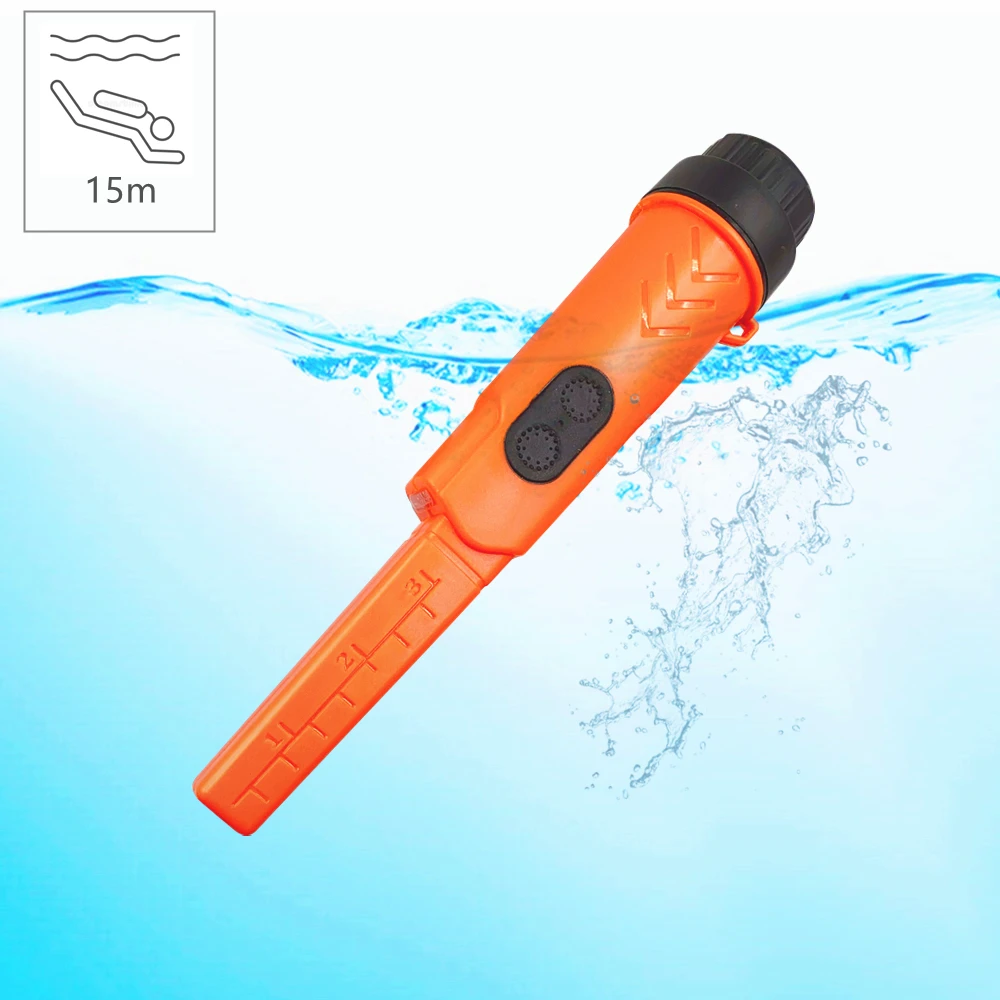 

NEW Waterproof Pointer Metal Detector Underwater 15m Pulse Pinpointer fully sealed Dive Gold Metal Detecting Q05