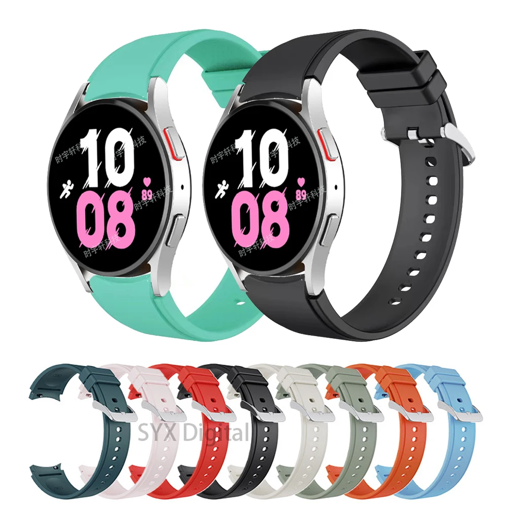 Ремешок силиконовый для Samsung Galaxy Watch 5 4 40 мм 44 мм, спортивный сменный Браслет для смарт-часов Galaxy 4 Classic 42 мм 46 мм
Ремешок силиконовый для Samsung Galaxy Watch 5 4 40 мм 44 мм, спортивный сменный Браслет для смарт-часов Galaxy 4 Classic 42 мм 46 мм