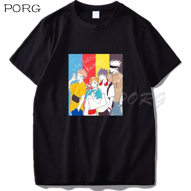 Jujutsu Kaisen Gojo And The First Years T Shirt Japanese Anime Grunge Tshirt Hot Summer Streetwear Clothing Tee T-Shirt Cartoon
Jujutsu Kaisen Gojo And The First Years T Shirt Japanese Anime Grunge Tshirt Hot Summer Streetwear Clothing Tee T-Shirt Cartoon