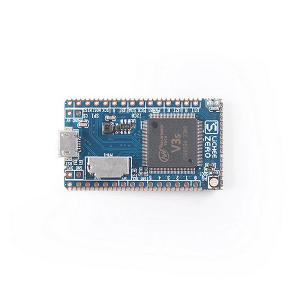 For Lichee Pi Zero Allwinner V3S Linux Development Board Mini Starter Cortex-A7 Core Board 1.2GHz Programming
For Lichee Pi Zero Allwinner V3S Linux Development Board Mini Starter Cortex-A7 Core Board 1.2GHz Programming