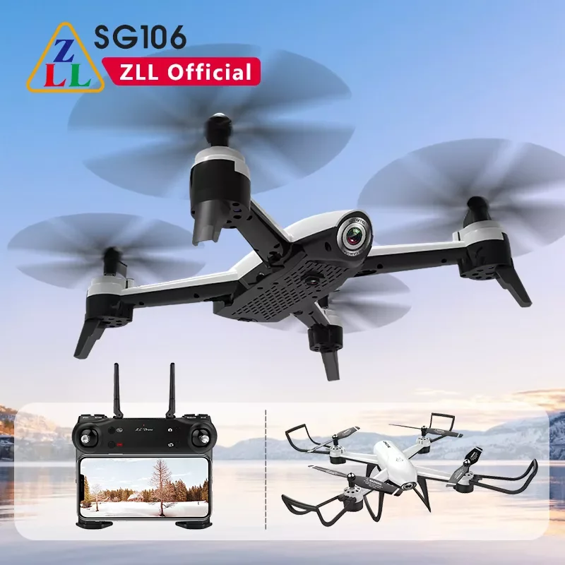 ZLL SG106 Drone Dual Camera drones 720P 2.4G WIFI PFV Optical Flow 20mins fly time Quadrocopter RC Dron VS E525 drones
ZLL SG106 Drone Dual Camera drones 720P 2.4G WIFI PFV Optical Flow 20mins fly time Quadrocopter RC Dron VS E525 drones