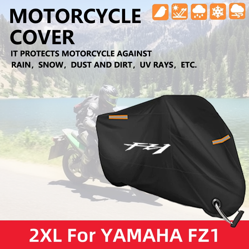Motorcycle Waterproof Full Cover For YAMAHA FZ1 FZ 1 FZ-1 2006-2015 2014 2013 Outdoor UV Protector Rain Dust Sunshade Protective
Motorcycle Waterproof Full Cover For YAMAHA FZ1 FZ 1 FZ-1 2006-2015 2014 2013 Outdoor UV Protector Rain Dust Sunshade Protective