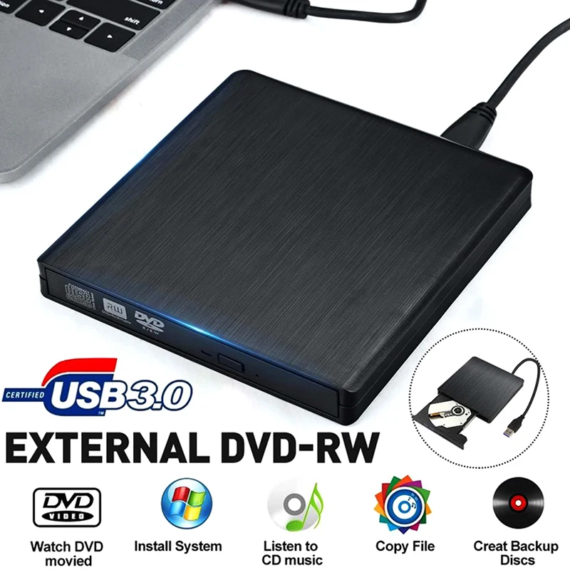 Portable External Slim USB 2.0 DVD-RW/CD-RW Burner Recorder IDE chip Optical Drive CD DVD ROM Combo Writer For Tablets PC
Portable External Slim USB 2.0 DVD-RW/CD-RW Burner Recorder IDE chip Optical Drive CD DVD ROM Combo Writer For Tablets PC