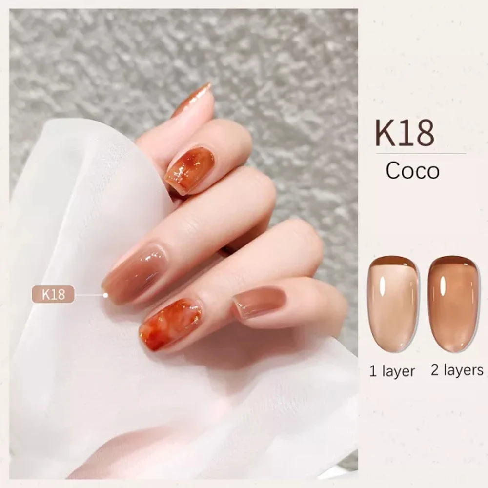 8ml Jelly Nail Polish Crystal Translucent Gel Nail Polishes for DIY Nail Salon Long Lasting Nail Gel Polish DIY Beauty Gifts EF
8ml Jelly Nail Polish Crystal Translucent Gel Nail Polishes for DIY Nail Salon Long Lasting Nail Gel Polish DIY Beauty Gifts EF
