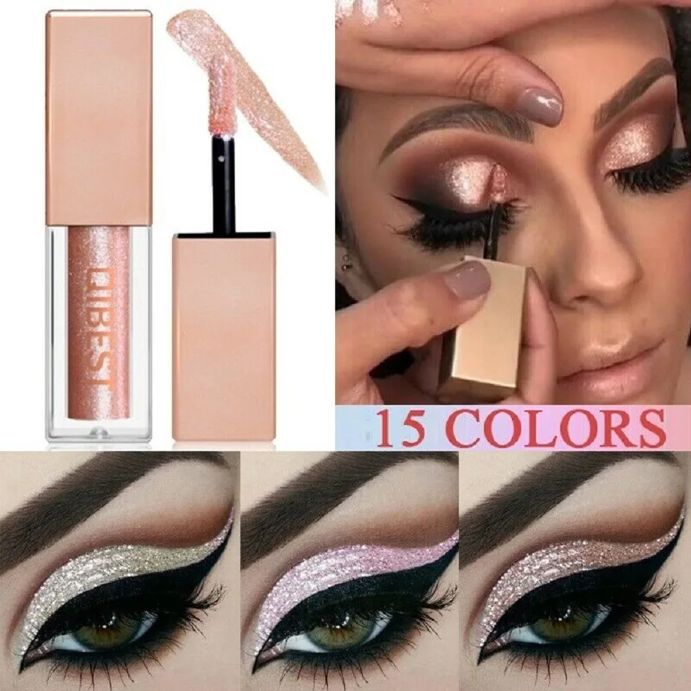 15 Colors Eyeshadow Stick Shining Makeup Glitter Pigment Waterproof Eye Shadow Stick Smoky Liquid Eye Shadow Cosmetics
15 Colors Eyeshadow Stick Shining Makeup Glitter Pigment Waterproof Eye Shadow Stick Smoky Liquid Eye Shadow Cosmetics