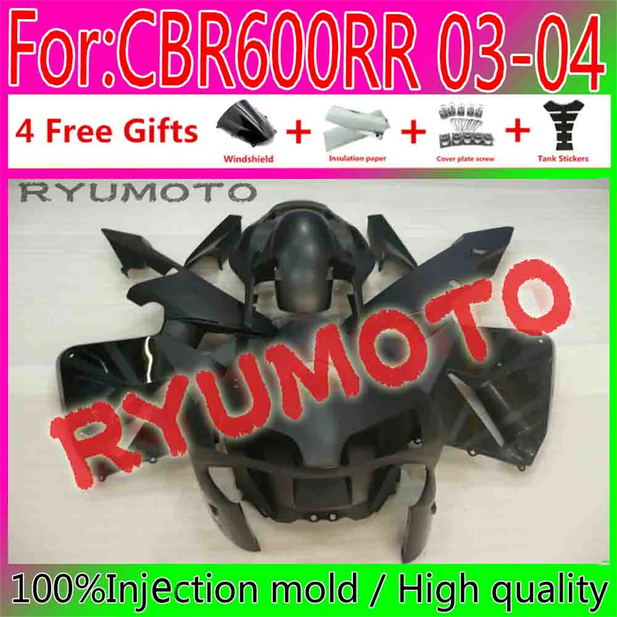 New ABS Motorcycle Whole Fairings Kit For Honda CBR600RR F5 2003 2004 CBR600 CBR 600RR 03 04 Bodywork Fairing
New ABS Motorcycle Whole Fairings Kit For Honda CBR600RR F5 2003 2004 CBR600 CBR 600RR 03 04 Bodywork Fairing