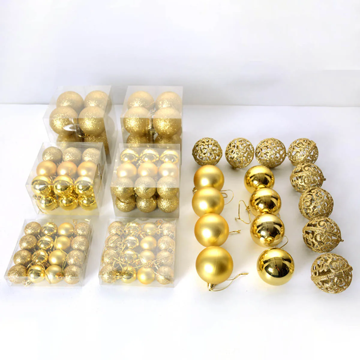 100pcs Christmas ball Shatterproof Xmas Tree 3~6CM Christmas Decorative Ball Hanging Pendants Practical High quality
100pcs Christmas ball Shatterproof Xmas Tree 3~6CM Christmas Decorative Ball Hanging Pendants Practical High quality