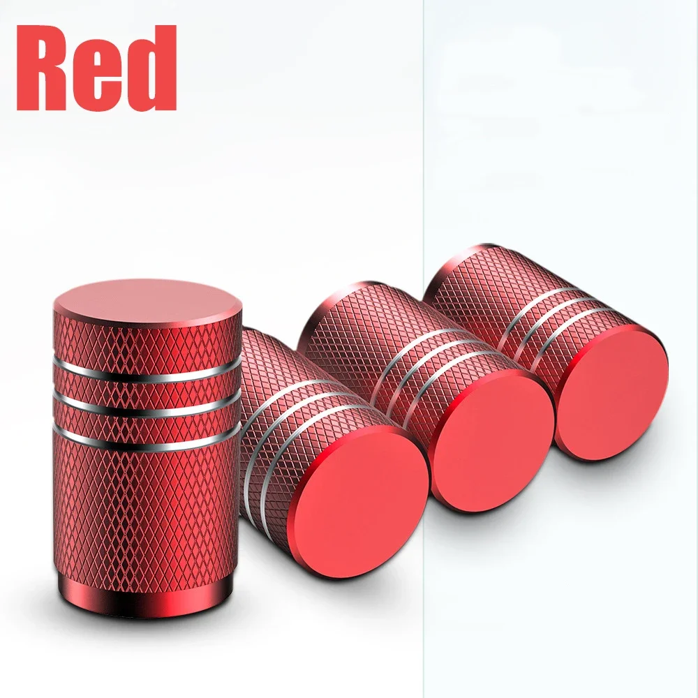 1 комплект алюминиевых колпачков для автомобильных шин для колес, пылезащитная крышка штока клапана, герметичная крышка сосков для внедорожника, грузовика, велосипеда, мотоцикла