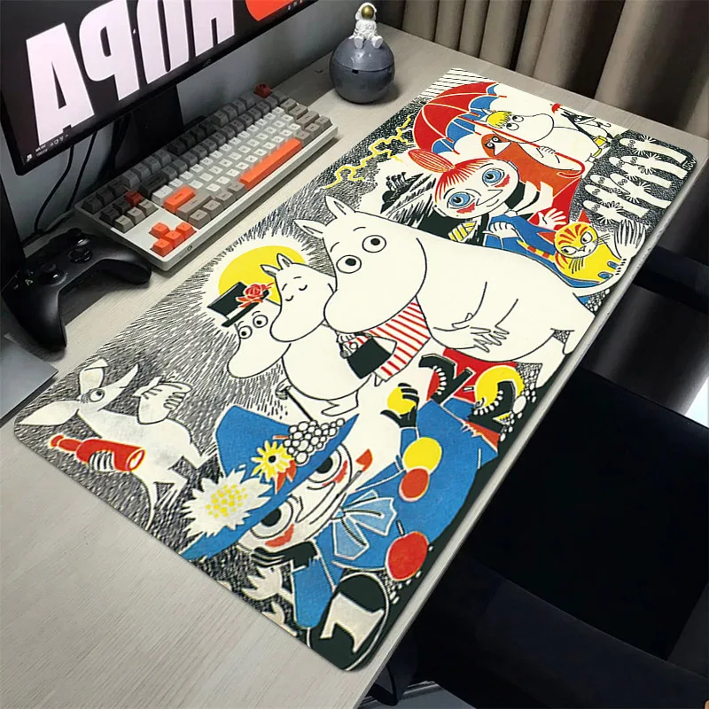 Настольный коврик Moomines для геймеров, клавиатуры, мыши, коврик для мыши, Rgb Kawaii Products, игровые аксессуары, коврики для ПК Xxl, милый аниме
Настольный коврик Moomines для геймеров, клавиатуры, мыши, коврик для мыши, Rgb Kawaii Products, игровые аксессуары, коврики для ПК Xxl, милый аниме