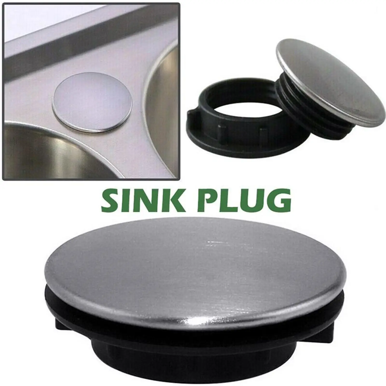 Steel Kitchen Sink Tap Hole Blanking Plug Stopper Basin Cover Water Blanking Plug Stopper Anti-leakage Washbasin Accessories
Steel Kitchen Sink Tap Hole Blanking Plug Stopper Basin Cover Water Blanking Plug Stopper Anti-leakage Washbasin Accessories