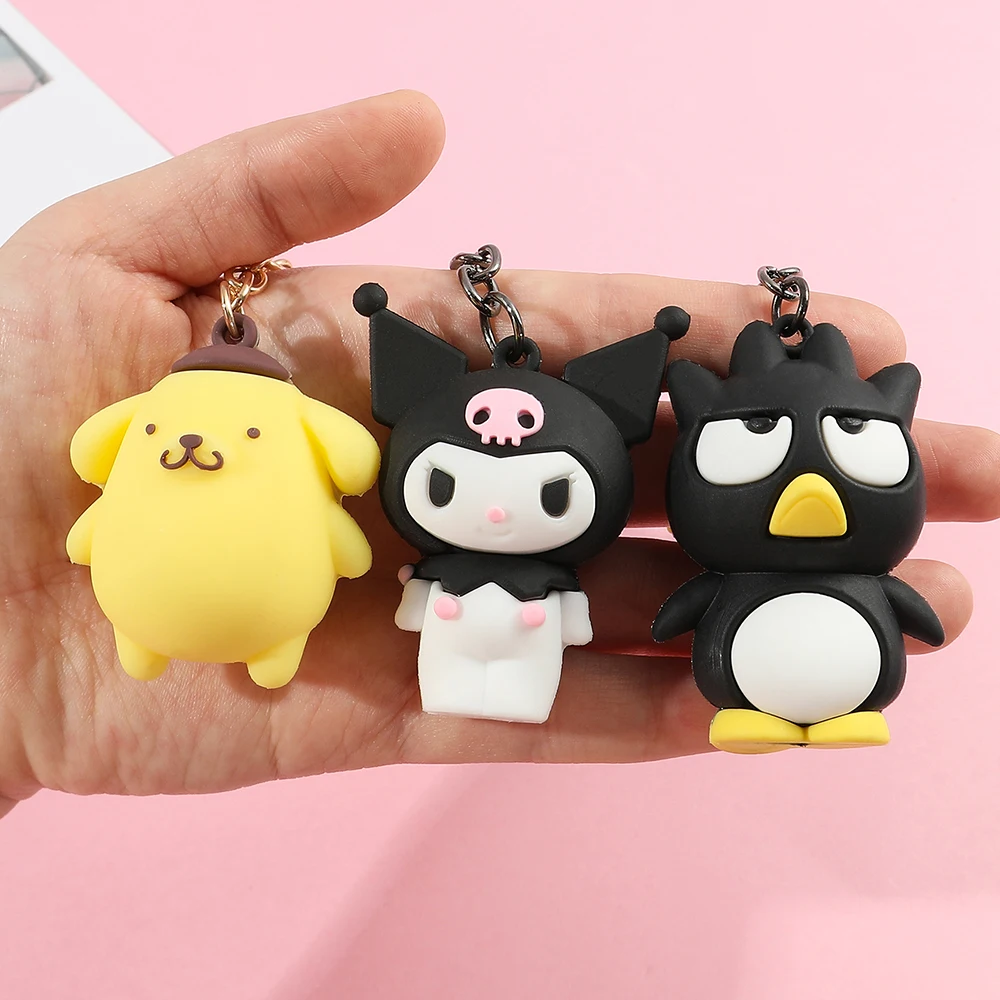Sanrio Kawaii Cinnamoroll Hello Kitty kuromi Model Keychain Cute My Melody Doll Keyrings for Girls Phone & Bag Pendant Ornament
Sanrio Kawaii Cinnamoroll Hello Kitty kuromi Model Keychain Cute My Melody Doll Keyrings for Girls Phone & Bag Pendant Ornament