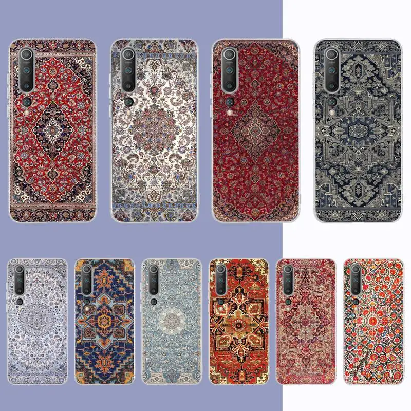Persian Carpet Floral Pattern Phone Case for Samsung S21 A10 for Redmi Note 7 9 for Huawei P30Pro Honor 8X 10i cover
Persian Carpet Floral Pattern Phone Case for Samsung S21 A10 for Redmi Note 7 9 for Huawei P30Pro Honor 8X 10i cover