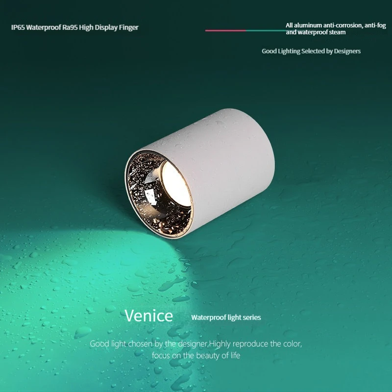 Bathroom waterproof spotlight IP65 surface mounted LED anti glare ceiling light CRI95 waterproof fog bathroom lighting
Bathroom waterproof spotlight IP65 surface mounted LED anti glare ceiling light CRI95 waterproof fog bathroom lighting