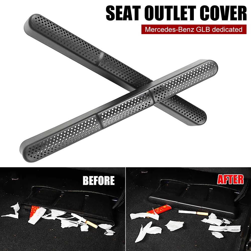 2pcs Car Under Seat Air Vent Cover Air Flow Vent Grille Protection Cover for Mercedes Benz GLB Air Outlet Interior Accessories
2pcs Car Under Seat Air Vent Cover Air Flow Vent Grille Protection Cover for Mercedes Benz GLB Air Outlet Interior Accessories