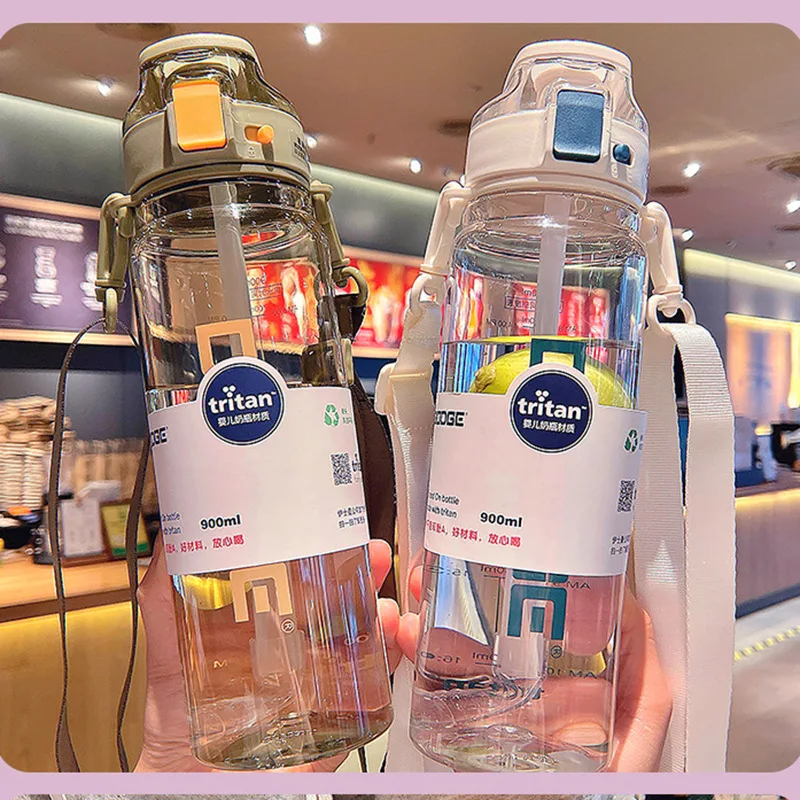 900ml High Quality Tritan Material Sport Water Bottle With Straw Outdoor Gym Sport Shaker Drinking Bottle BPA Free
900ml High Quality Tritan Material Sport Water Bottle With Straw Outdoor Gym Sport Shaker Drinking Bottle BPA Free