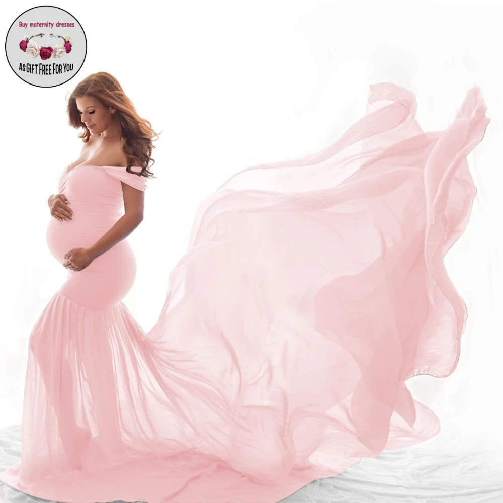Women Chiffon Maternity dress Photography Props Dress Off Shoulders Deep V-neck Floor Length Mermaid dress
Women Chiffon Maternity dress Photography Props Dress Off Shoulders Deep V-neck Floor Length Mermaid dress