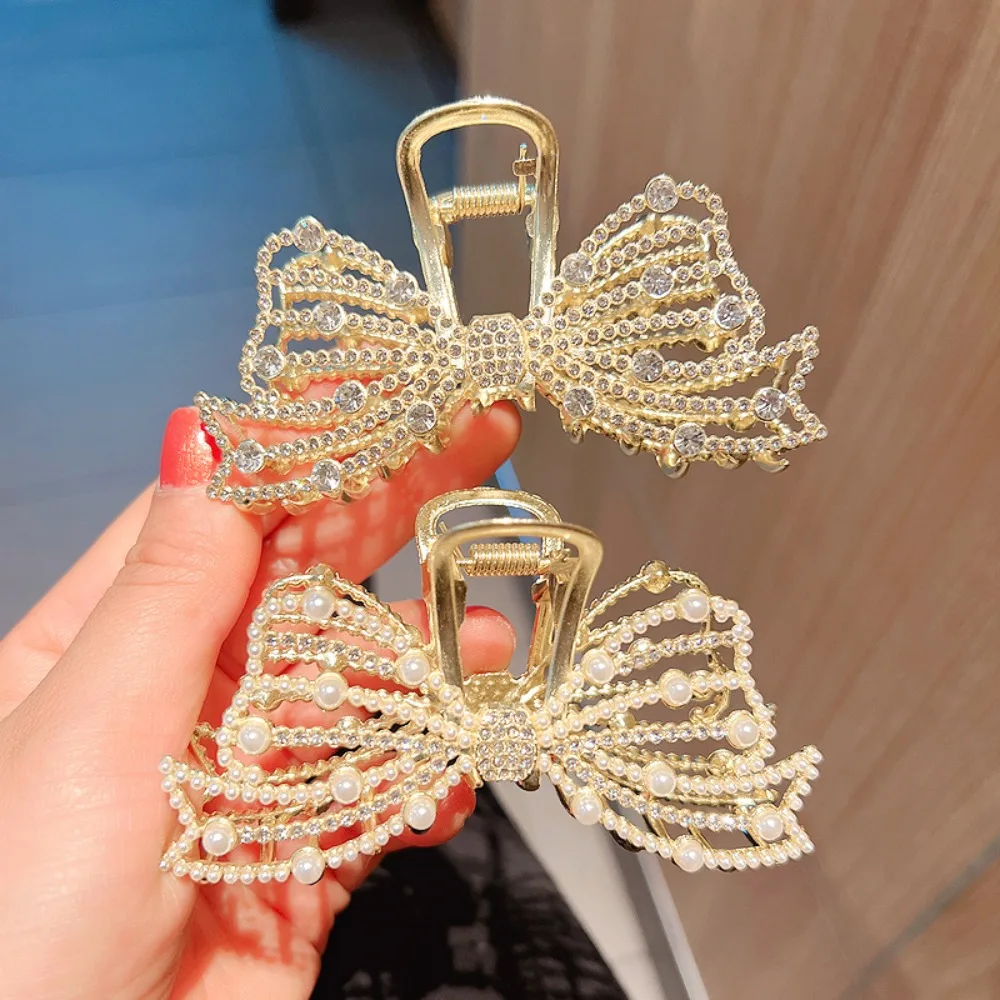 Ponytail Holder Headwear Diamond Hair Crab Clip Hair Accessories Korean Style Hair Clip Bow Hair Claw
Ponytail Holder Headwear Diamond Hair Crab Clip Hair Accessories Korean Style Hair Clip Bow Hair Claw