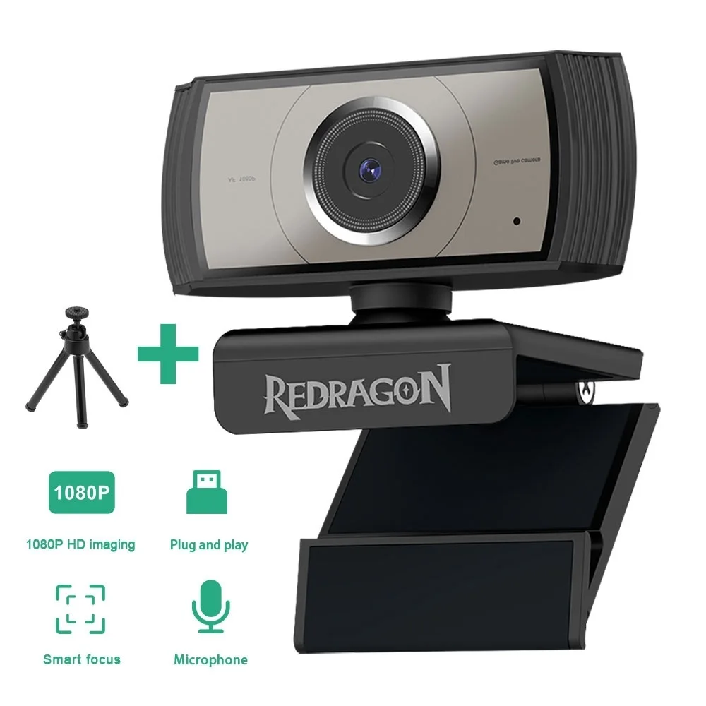 

New. GW900 APEX USB HD Webcam autofocus Built-in Microphone 1920 X 1080P 30fps Web Cam Camera for Desktop Laptops Game PC