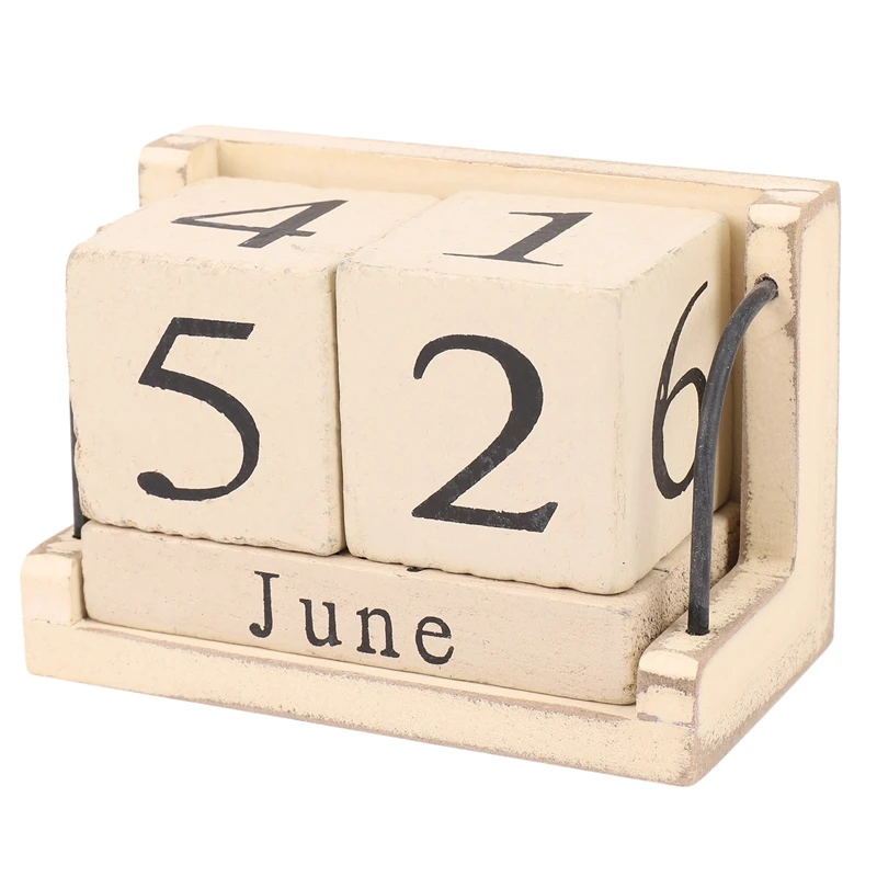 Wooden Perpetual Calendar Retro Rustic Design Living Room Decoration Diy Yearly Planner Calendar
Wooden Perpetual Calendar Retro Rustic Design Living Room Decoration Diy Yearly Planner Calendar