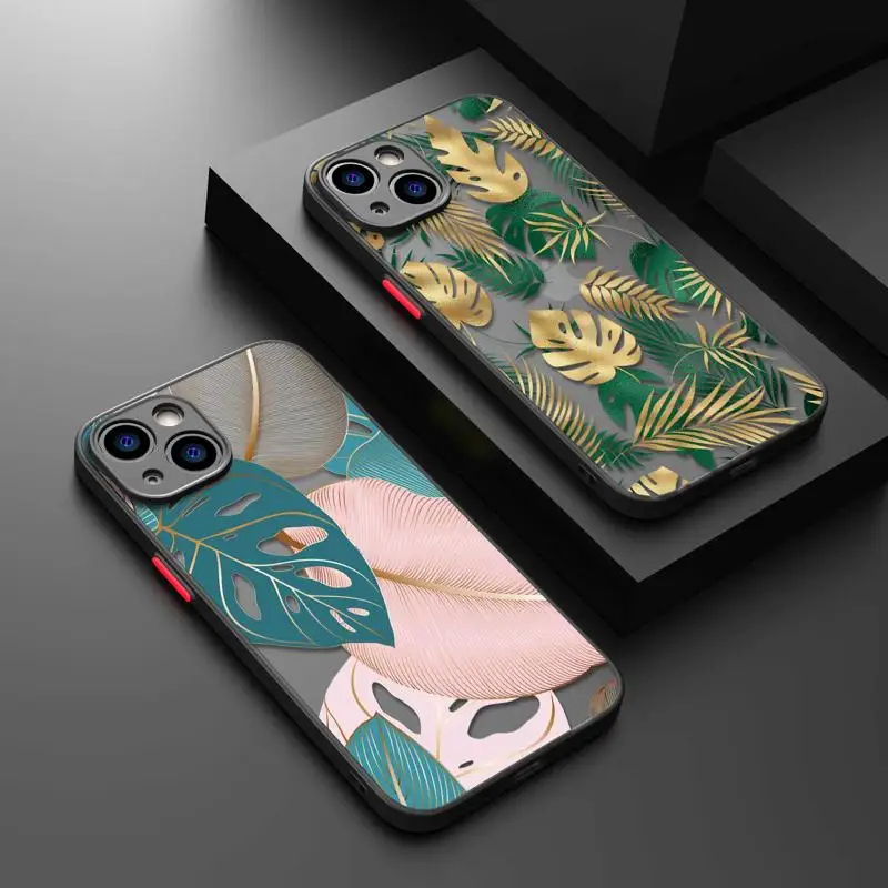 Vintage Leaf Green Plant Luxury TPU Matte Phone Case For iPhone 11 Case For iPhone 14 13 12 Pro Max Mini X XR Xs 8 6 7 Plus
Vintage Leaf Green Plant Luxury TPU Matte Phone Case For iPhone 11 Case For iPhone 14 13 12 Pro Max Mini X XR Xs 8 6 7 Plus