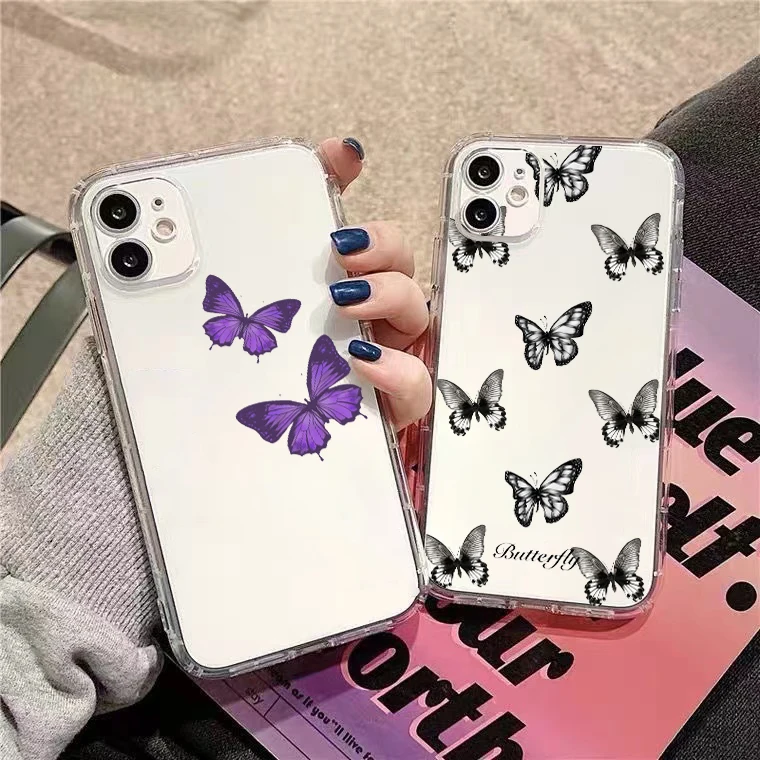 Beautiful Simple Butterfly For iPhone 13 12 11 Pro 12 13 Mini X XR XS Max 6 6S 7 8 Plus SE2020 Clear Phone Case Cases Shell
Beautiful Simple Butterfly For iPhone 13 12 11 Pro 12 13 Mini X XR XS Max 6 6S 7 8 Plus SE2020 Clear Phone Case Cases Shell