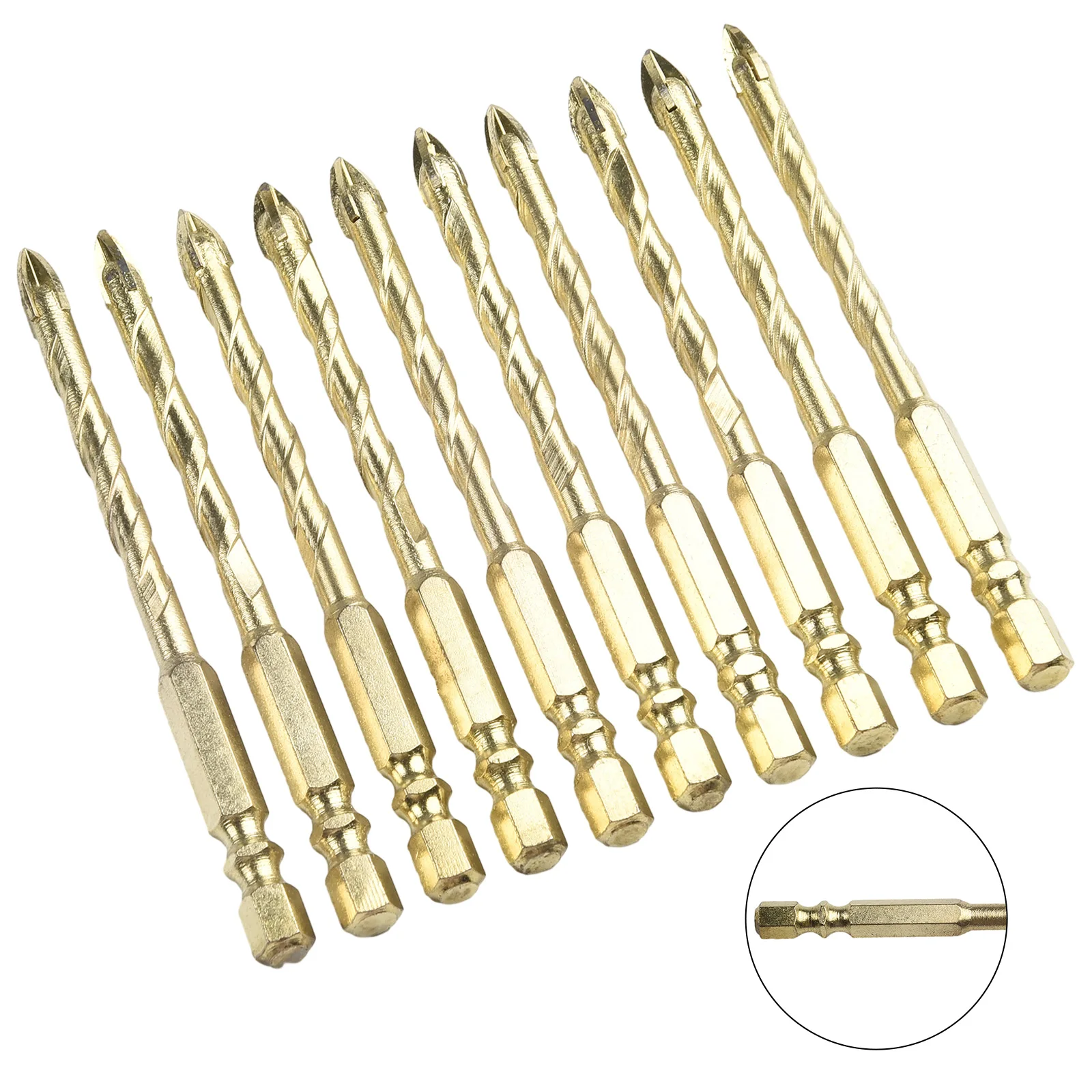 Durable Drill Bit Hex Cross Alloy Triangle Drill Brick Hard For Glass Ceramic Hex Shank Hole Opener Vitrified Tiles
Durable Drill Bit Hex Cross Alloy Triangle Drill Brick Hard For Glass Ceramic Hex Shank Hole Opener Vitrified Tiles