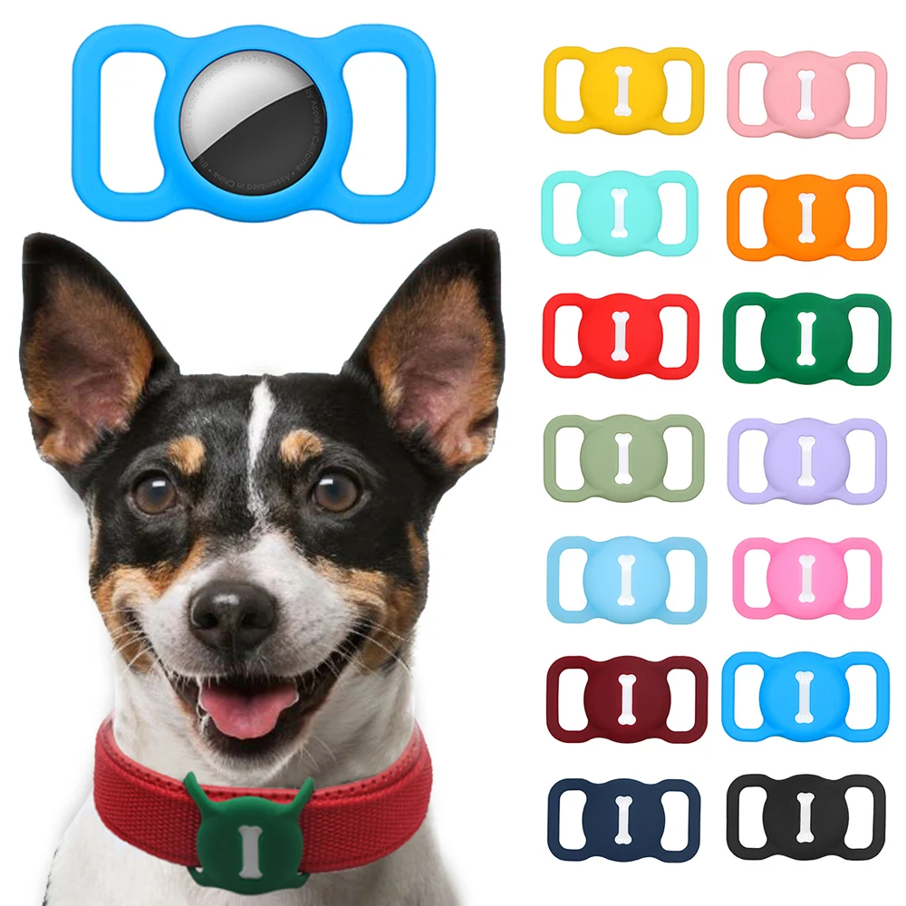 Silicone Pet Airtag Collar for Dog Creative Bone Dog Cat Airtag Protective Case Compatible Pet Puppy Tracking Collar Pet Supply
Silicone Pet Airtag Collar for Dog Creative Bone Dog Cat Airtag Protective Case Compatible Pet Puppy Tracking Collar Pet Supply