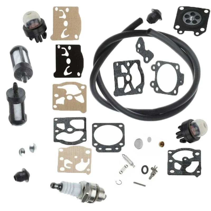 Carburetor Repair Kit With Primer Bulb Fuel Line Filter For STIHL FS44 FS36 FS40Carburetor Repair Kit With Primer Bulb Fuel Line
Carburetor Repair Kit With Primer Bulb Fuel Line Filter For STIHL FS44 FS36 FS40Carburetor Repair Kit With Primer Bulb Fuel Line